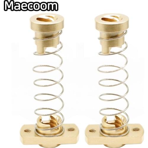 Anti - back lash TR8 Lead Screw Brass Nut for Upgrade Ender 3 CR-10/Tornado and Clone 3D Printer Anti Backlash Spring Loaded Nut