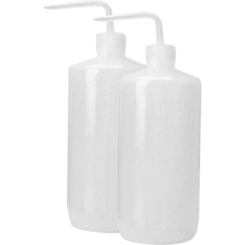 250 / 500mL Watering Pouring Tool Watering Can Squeeze Bottles Transparent Water Bottle Liquid Container Garden Accessories