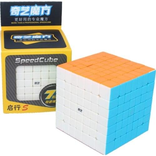 QiYi QiXing S 7x7x7 Magic Cube Speed Game Toy Adult Children Puzzle Education Smooth Creative Game Exercise Brain Gift