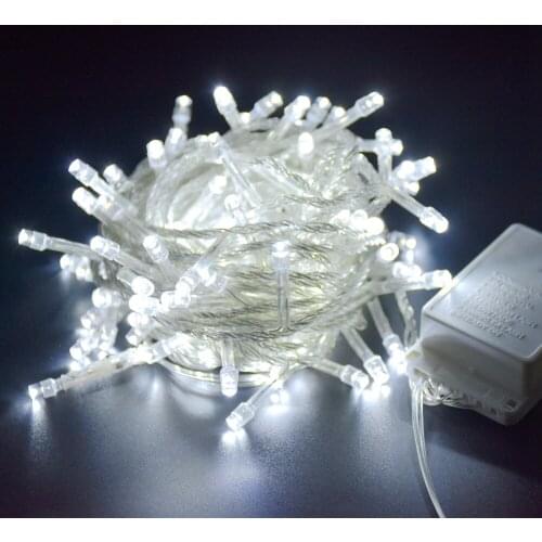 20M 200LED Garden Light 110V 220V Christmas String Light 8 Mode Fairy Lights for Wedding Party Holiday Balcony Decoration