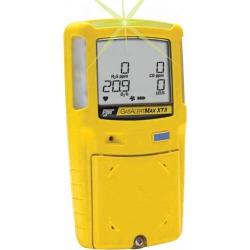 Honeywell BW Gas Alert Max XT II 4-Gas Analyzer Portable Gas Detector with Pump H2S, CO, O2 combustibles XT-XWHM-Y-NA