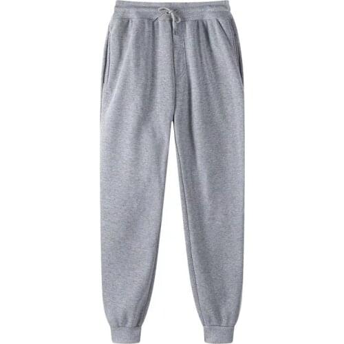 Sweatpants Women Unisex Gray Wide Leg Sweat Pants Men Women Pants Custom Swearshirt Pents Casual Loose Baggy Pants