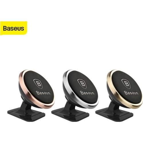 Baseus Universal Car Phone Holder 360 Degree GPS Magnetic Mobile Phone Holder For iPhone X Samsung Galaxy S9 Magnet holder stand