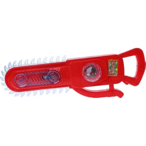 Magical Imaginary Flash Electric Chainsaw Children Kids Play Toy Education Gifts Y4UD