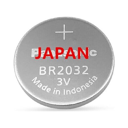 1PCS JAPAN Original 3V BR2032 Battery BR 2032 High temperature Button Coin Cell Batteries