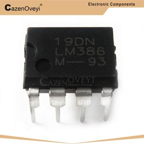 10pcs/lot LM386 LM386N LM386M LM386L = 386D JRC386D NJM386D DIP-8 In Stock