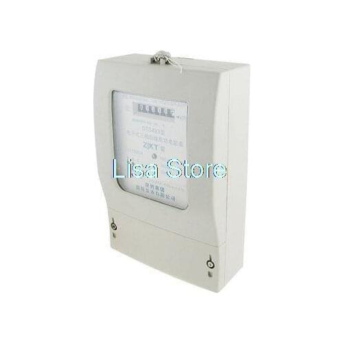15A AC 220V 380V Three Phase Four Wires Kilowatt Hour Kwh Energy Meter