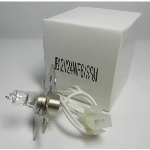For 12V24W Halogen lamp,For JB12V24WF6/SSM CR323182,SYSMEX C2000 CS2000i CS2000i CS5100 Coagulation analyzer,12V 24W Bulb
