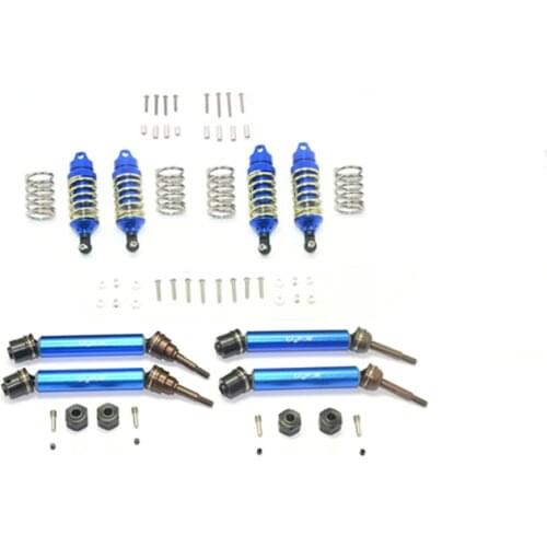 GPM TRAXXAS RUSTLER 4X4 VXL 67076-4 Bold type shock absorber +45# hardened aluminum body CVD universal joint lower body suit