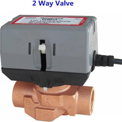 220V Motorized Valve Electric Temperature Control Valve VC6013/VC4013 DN15 DN20 DN25