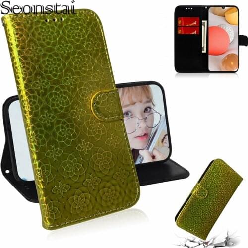 For Samsung A11 M11 A90 A20S A70 A51 A71 A21 A70E S8 S9 S10 S20 Plus Note 9 10 Lite Cute Lady Leather Holder Business Phone Capa