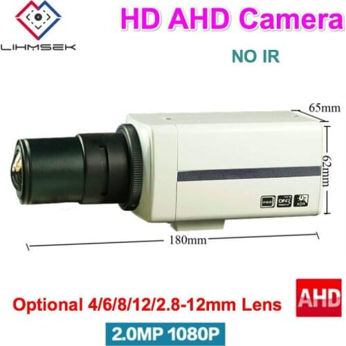 Lihmsek CCTV BOX Camera 2.0 Megapixel 1080P AHD-H Output AHD Camera to connect with 1080P AHD DVR Security Surveillance Product