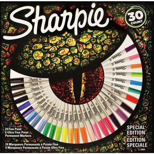 SHARPİE SET PERMANENT MARKER LIZARD 30 lu Sharpie Set Permanent Fine 30 Lu Cf. 2016370