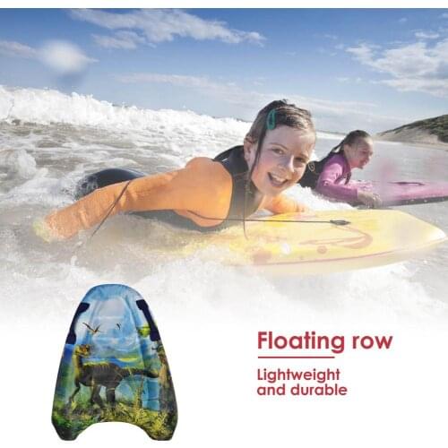 Outdoor Inflatable Surfboard Portable Seesaw Inflatable Surfing Water Skiing Bodyboard Kids Beach Float Pool Party Floating Toy