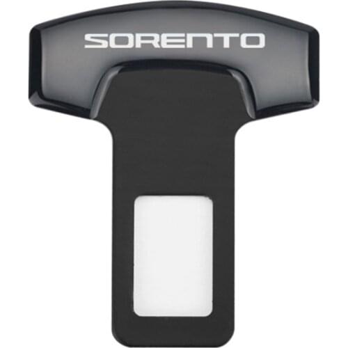 Car Styling for KIA SORENTO 2016 2017 2018 Accessories Safety Belt Buckles Car Safty Belt Alarm Canceler Stopper 1PCS