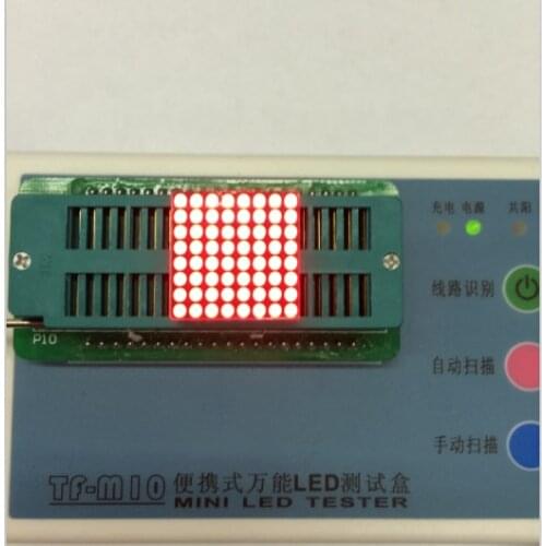 LED Dot Matrix Display 16pin 8x8 1.9mm Red Common Anode LED display 788BS