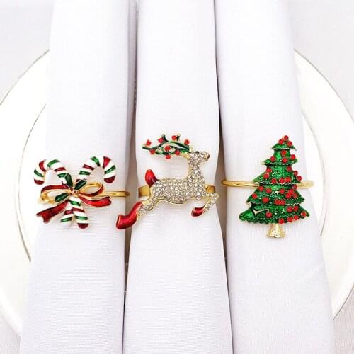 TECHOME Napkin Rings