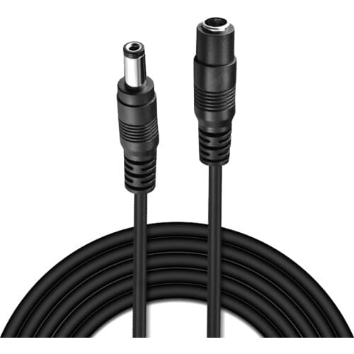 DC 12V Power Extension Cable 5.5*2.1mm Male Female Extend Wire 3M 5M 10M Cord Connection For LED Strip Wifi CCTV AHD PTZ Camera