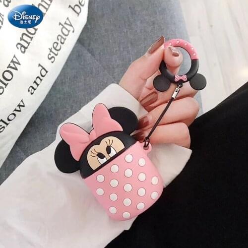 Stitch cartoon AirPod headset protective cover apple wireless Bluetooth headset shell holder silicone anti-fall storage bag