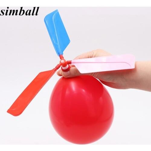 1pc Latex Aircraft Helicopter Balloons Toys For Kids Birthday Gifts Party Supplies Environmental Protection Material Production