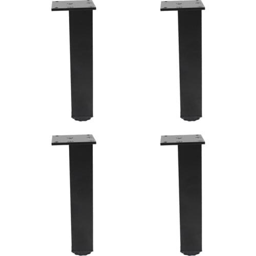 4Pack Adjustable Furniture Leg,Aluminum Alloy Support Feet Heavy Duty Legs for Sofa Bed Desk TV Cabinet Couch Dresser Table 20cm