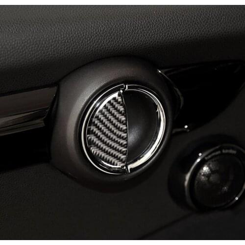Car Epoxy Door Handle Sticker Decal Interior Decoration For Mini Cooper One S JCW R55 R56 60 R61 F54 F55 F56 F60 Car Accessories