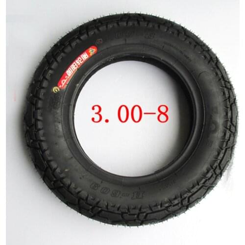 Free shipping Tire 3.00-8 / 300-8 6PR + 3.00-8 inner tyre for Gas and Electric Scooters Warehouse Vehicles Mini Motorcycle