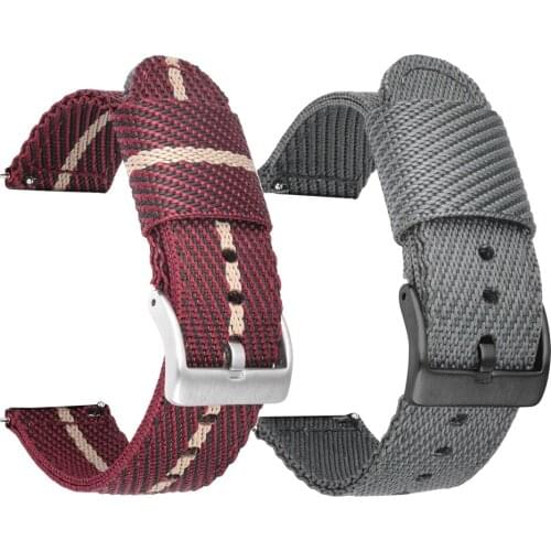 Quick release Woven nylon strap For imilab kw66 Watch band Watchband Bracelet wriststrap replacement Accessories