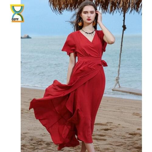 CGYY Summer Knitted Dresses