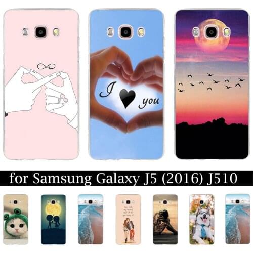 FRUITWORLD For Samsung Galaxy J5 2016 Case J510 J510F Cover Painted Back Protective Phone Case For Samsung J5 2016 Case Coque