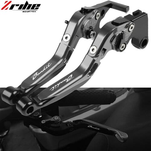 For Suzuki GSF 1200 BANDIT 2001-2006 GSF1200 Bandit Motorcycle Clutch Brake Lever Aluminum Extendable Adjustable Foldable Levers