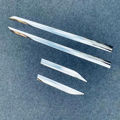 For Toyota Corolla Cross 2020 2021 ABS Chrome Side Door Body Stripes Cover Trim Molding Exterior Parts Accessories