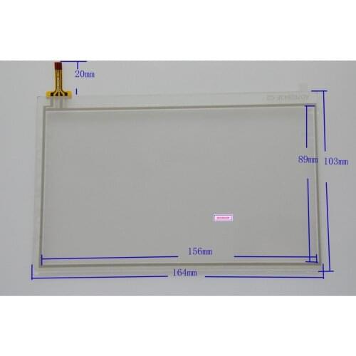 Innolux TN83 7-inch four-wire 164*103MM resistance touch handwriting screen for car navigation display Innolux TN83