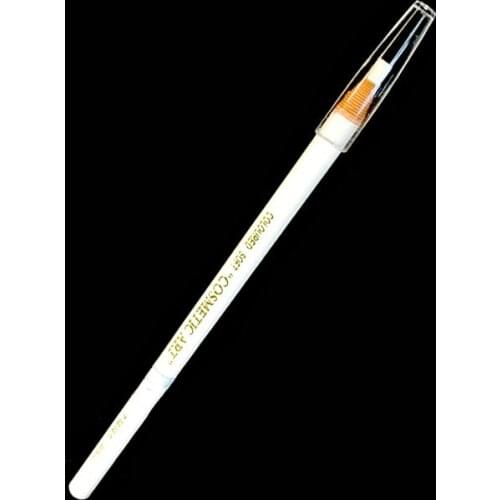 6 Colors 1818 White Black Brown Gray Pencil Microblading Eyebrow Pencil Waterproof Marker Pen Peel-off Soft Coloured eyebrow