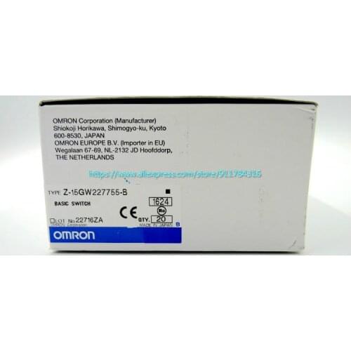 3pcs New Original Omron micro switch Z-15GW227755-B