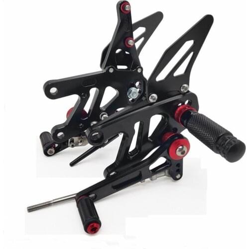 Motorcycle GP Shift Rearsets Rear set sets Foot Rest Pegs Pedal for Aprilia Tuono V4 1100 APRC ABS 2011 2012 2013 2014 2015 2016