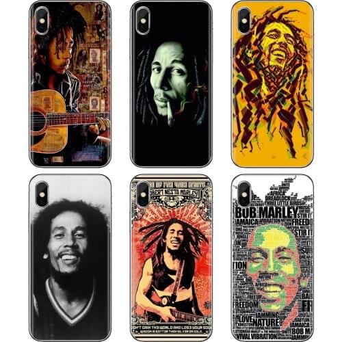 Soft Cases Marley-Reggae-C-Most-Famous-Bob For Xiaomi Redmi 2 S2 3 3S 4 4A 5 5A 5 6 6A 7A 9 9T 9C 9A Pro Pocophone F1