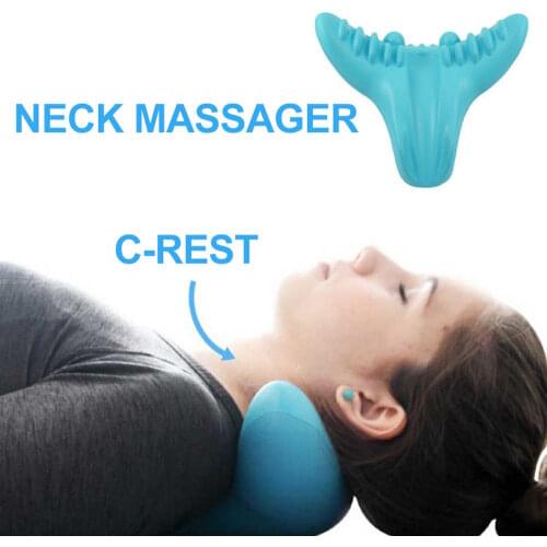 New Relaxation Pillow Head And Neck Tension Release Massage Neck And Shoulders Relax Loose Pain Massage Traction