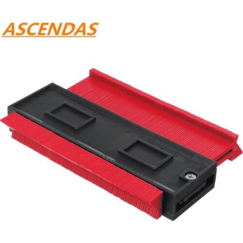 Plastic Profile Copy Gauge Contour Gauge Duplicator Standard 5"/125mm Width Wood Marking Tool Tiling Laminate Tiles General Tool