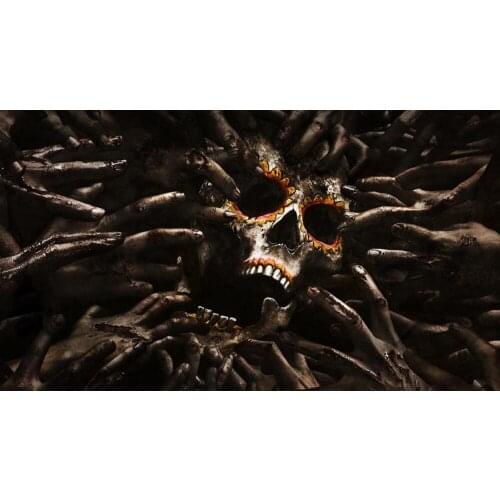 5D Skull Diy Walking Dead Poster diamond painting crystal Painting diamonds decorative diy spuare&round diamond embroidery kits