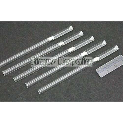 S221-75187 Shimadzu Split and Splitless Liner 95mm Inert Treated Glass Tube With Quartz Wool