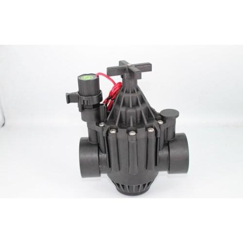 Zanchen 24 VAC Electric Sprinkler Valve w/Flow Control-Size:2" BSP