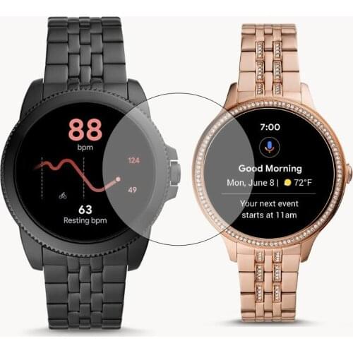 Smartwatch Tempered Glass Protective Film Guard For Fossil Gen 5E 42mm 44mm Sport Watch Gen5e Display Screen Protector Cover