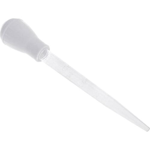 T3EC 30ml 11inch Pipette Aquarium Cleaner Pump Fish Tank Siphon Water Change Tool BBQ Tube For Cleaning Shifting