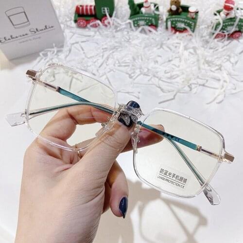 Tr8906 Korean Style Trendy Retro Style Box to Make Big Face