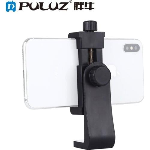 PULUZ Live Mobile Phone Holder Tripod Horizontal and Vertical Fixed Clip Horizontal and Vertical Shot Rotating Phone Holder