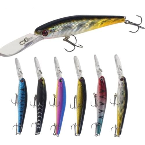 1PCS 12.5cm 13.5g Minnow Fishing Lure isca Artificial Floating Bass Trolling Hard Bait Wobbler Pesca Swimbait Crankbait Tackle