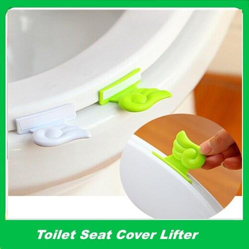 Toilet anti-dirty cover device Wing flapper toilet accessories for toilet seat toilet handle