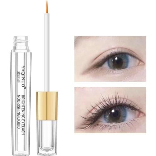 1Pcs Eyelash Growth Serum Slim Thick Curly Enhancers Moisturizing Natural Lifting Big Eyes Flexibility Eyebrows Liquid Care