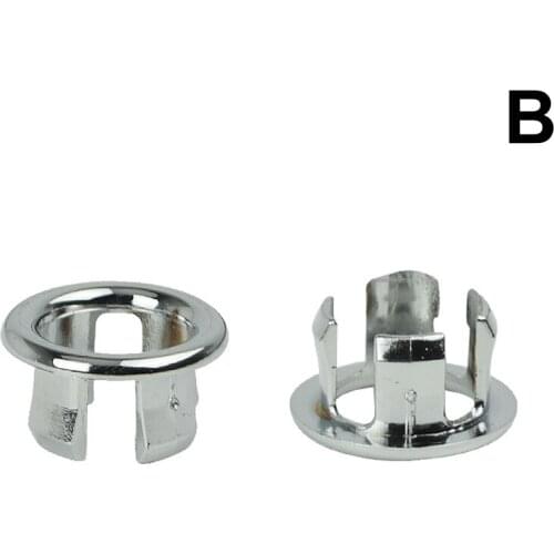 10 Pcs Basin Sink Plug Hole Drain Filter Overflow Cover Stopper for Kitchen Bathroom HY99